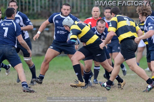 2012-10-14 Rugby Union Milano-Rugby Grande Milano 0109
